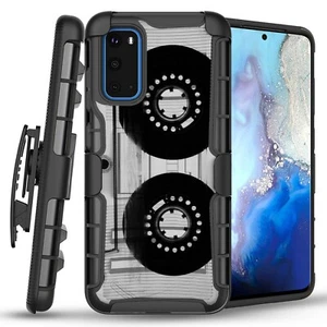 Funda a prueba de golpes con cinta de casete + funda para modelo Samsung Galaxy S20 - Imagen 1 de 4