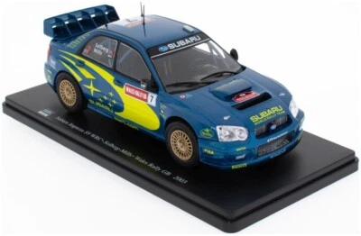 Subaru Impreza S9  as driven  Solberg-MILLS 2003 WRC MODEL Hachete1:24 th. Scale - Image 1 of 4