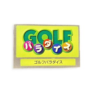 Sony PlayStation 2 PS2 Swing Away Golf - Golf Paradise Vtg Naklejka na kartę pamięci