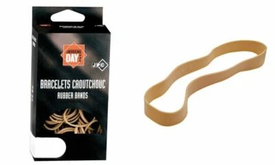 JPC Gummibänder natur 200 x 10 mm 100 g Haushaltsgummi neu