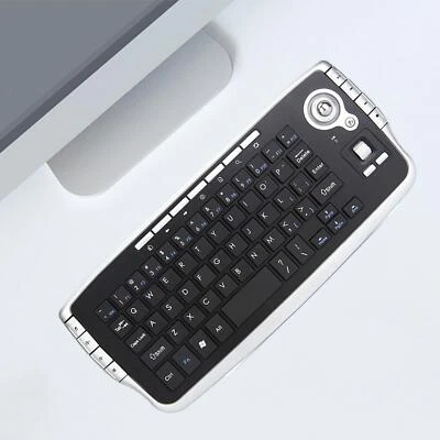 Keyboard Multi Media 78Keys USB Portable Trackball Compact Mini Professional for - Image 1 of 4