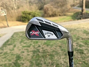 Callaway RAZR 6 IRON R-H stiff Shaft golf club low torque mid kick 750 nice - Picture 1 of 12