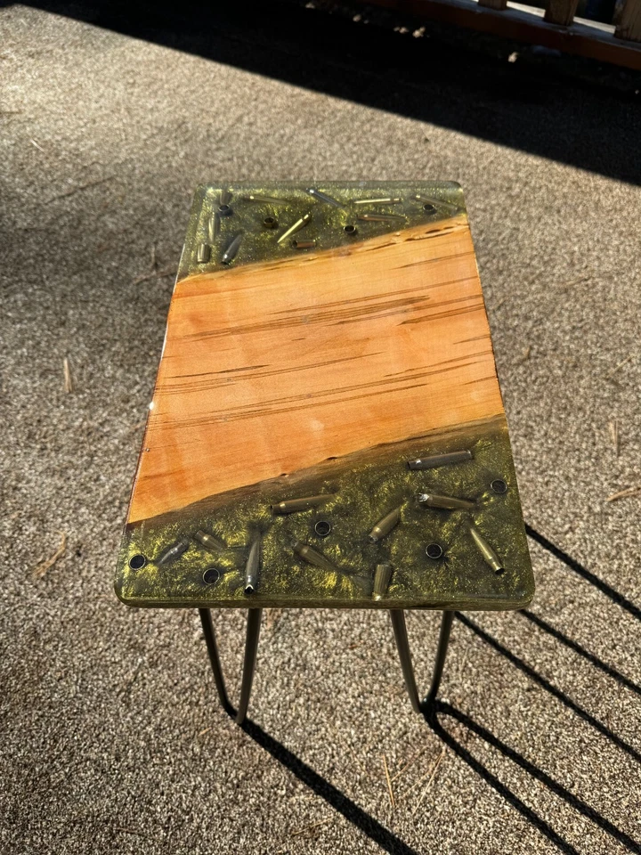 RIVER TABLE-Ambrosia Maple .300 Blackout/9mm Green/Gold swirls - Image 1 of 4