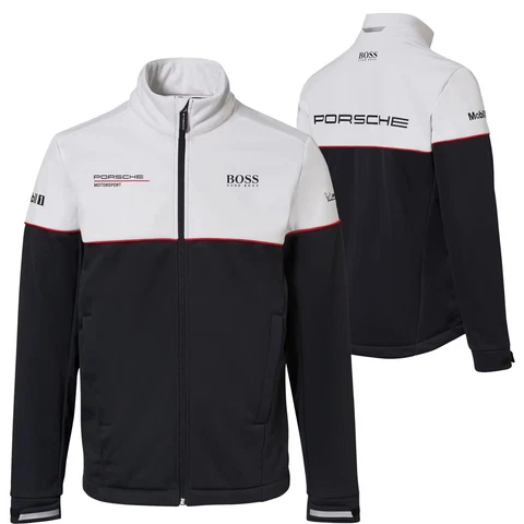Men's Porsche Motorsport Team Softshell Jacket Embraided logos Cover