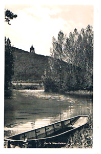 Ansichtskarte Porta Westfalica, Teilansicht, Panoramaansicht Weser