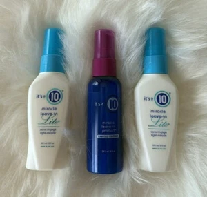 3 Piece Its A 10 Leave‑In Miracle Skincare Lite Spray Product 2 Oz Each - Picture 1 of 4
