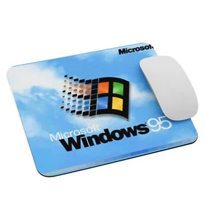 Windows 95 - Microsoft Mouse Pad NEW 9.5" x 7.75" Non Slip Gaming Laptop PC/ - Picture 1 of 4