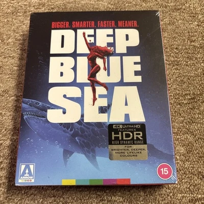 Deep Blue Sea 4K Blu-ray Ultra HD [без региона] - ограниченный выпуск - новый - Изображение 1 из 4