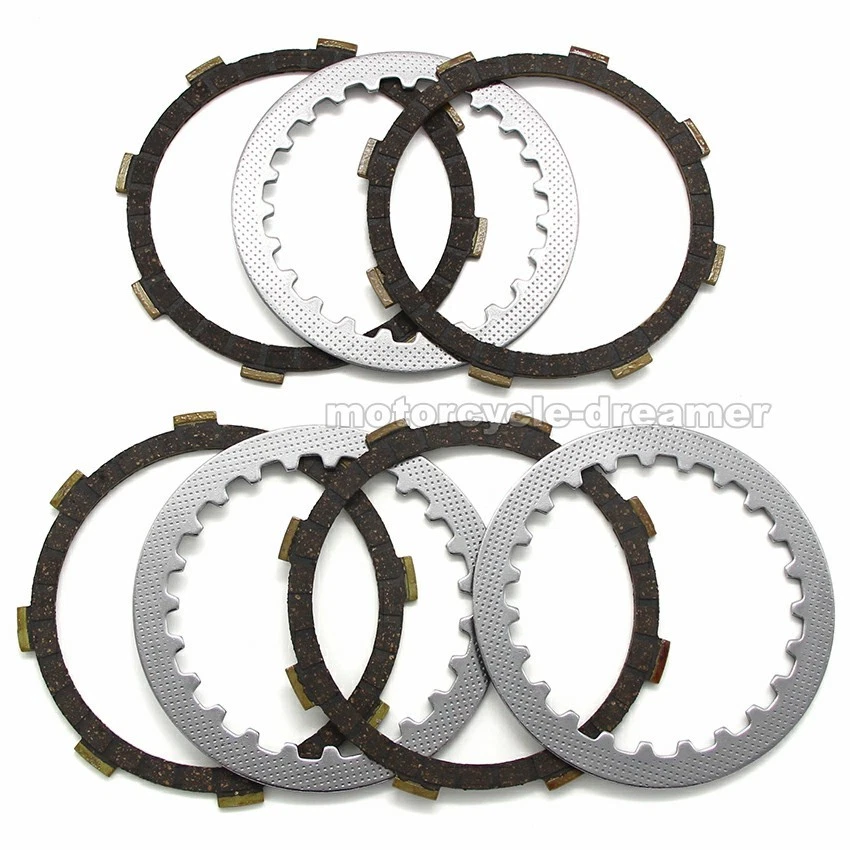 Clutch plate kit For Yamaha L5 L5T L5TA 1969-1970 DX100 1985 YB100 1987 - Imagem 1 de 4