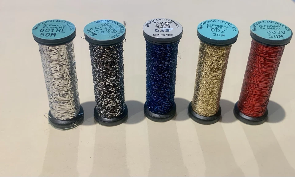 Original Krenik Metallic Blending Filament 1 skein; Various Colors YOU CHOOSE - Image 1 of 1
