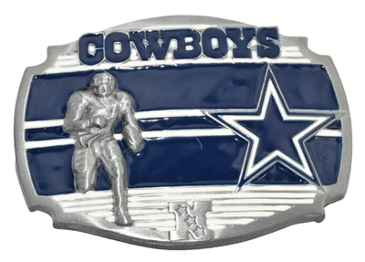 De colección Y2ks Dallas Cowboys Hebilla de Cinturón NFL Fútbol Texas Grandes Productos Americanos Foto 1 de 4
