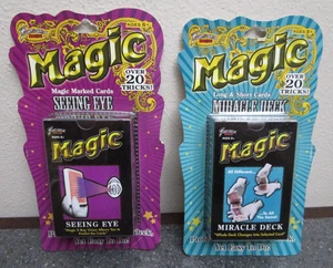 FANTASMA MAGIC CARDS SEEING EYE & MIRACLE DECK NEW SEALED OVER 20 TRICKS 2004 - Picture 1 of 10