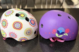 2 X Kids Micro Scooters Helmet Size XS and SMALL *VGUC* - Picture 1 of 4