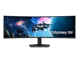 Samsung Odyssey G9 49" Dual QHD OLED Curved Ultrawide Gaming Monitor - Picture 1 of 10