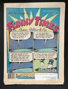 FUNNY TIMES MAGAZINE - Humor, Politics & Fun - September 2001  - Picture 1 of 2