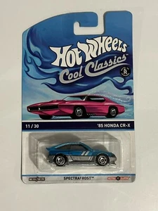 Hot Wheels '85 Honda CR-X Cool Classics Spectrafrost Blue Crx - Bild 1 von 3