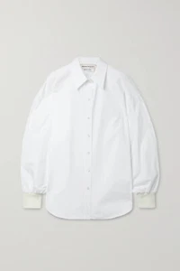 ALEXANDER MCQUEEN cotton-poplin shirt - Picture 1 of 5