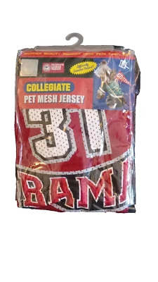 Camiseta deportiva para perros Alabama - NUEVA - ¡Nunca usada!  #31 ROLL TIDE! GRANDE Foto 1 de 3