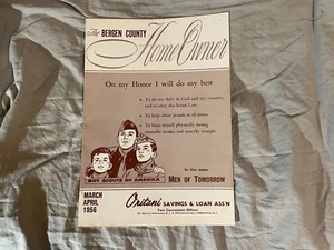 1956 The Bergen County NJ Home Owner Brochure Pamphlet Hackensack Oritani Bank - Picture 1 of 5