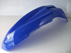New Blue Polisport Front Fender Mudguard Supermoto Enduro Fits Yamaha WF YZF DT - Picture 1 of 4