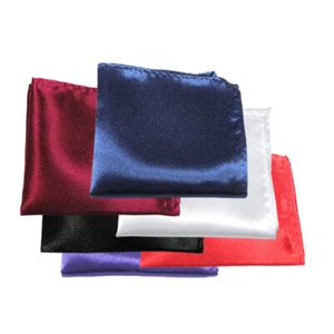 6 Pezzi Accessori Tuta Uomo Fazzoletto Seta Fazzoletto Reggiseno Uomo Viola - Foto 1 di 7