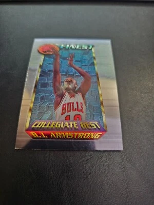 BJ Armstrong Collegiate Best Holo 1994-95 Topps Finest - Image 1 of 3
