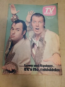 1978 Lenny & Squiggy of Laverne & Shirley Chicago Tribune TV Week magazine guide - Picture 1 of 3