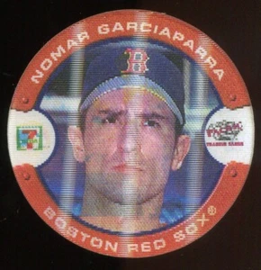 2000 Pacific 7-Eleven Coin #5 Nomar Garciaparra Boston Red Sox - Picture 1 of 2