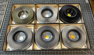 Kodak Carousel Transvue 140 Slide Trays - Picture 1 of 5
