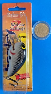 NEW NOS Bagley’s B2 CRANKBAIT BAGLEY LURE BALSA B 2 SQUARE LIP PEARL SHAD WOBBLE - Picture 1 of 6
