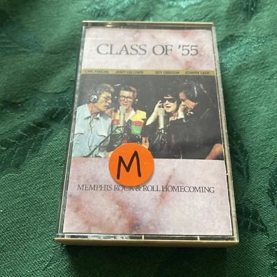 Class of '55 Cassette Tape Carl Perkins Roy Orbison Johnny Cash Lewis - Image 1 of 4