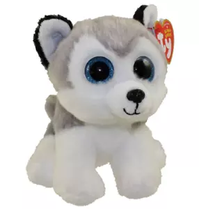 TY Beanie Baby BUFF el Husky Perro 6 pulgadas Peluche Animal de Peluche Juguete NUEVAS Etiquetas - Imagen 1 de 4