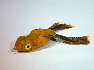 Scum Frog TSH-1206 Trophy Series Topwater Frog, 1/2 oz, Pumpkin Seed - Picture 1 of 1