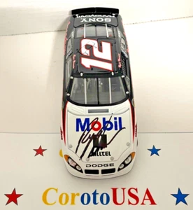 Ryan Newman 2004 1:24 Team Caliber NASCAR Die-Cast Limited E 2381 of 5004 SIGNED - Picture 1 of 12