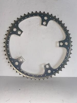 Plato vintage Stronglight 53t DRILLIUM 144 BCD para adaptarse a Campagnolo Foto 1 de 3