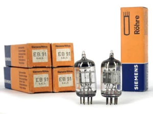 ONE EB91/6AL5/EAA91 SIEMENS Tubo Tubo Lámpara Válvula TSF Válvula - Imagen 1 de 1