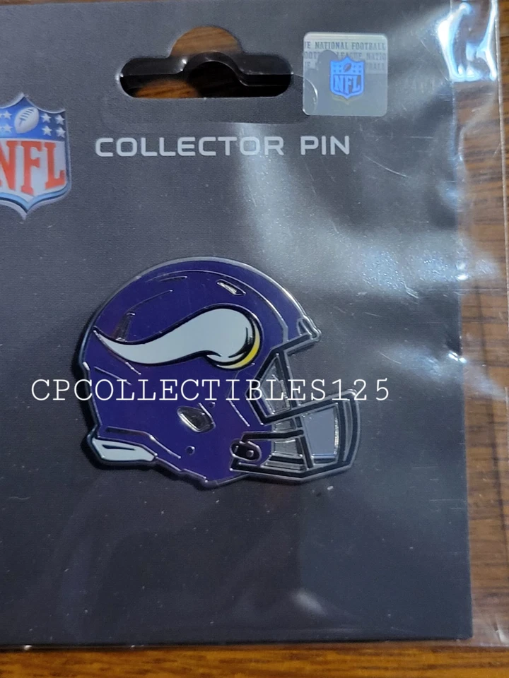 Minnesota Vikings NFL Football Helmet Game Day Lapel Pin NEW - Image 1 of 1