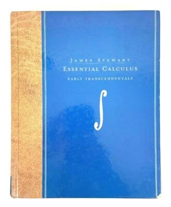 James Stewart Essential Calculus Early Transcendentals 2006 Hardcover Textbook - Foto 1 di 6