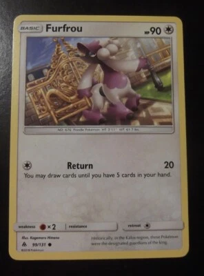 101PK099 - Furfrou - 99/131 - Forbidden Light - Common  - Image 1 of 2