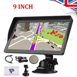 9'' Truck Sat Nav HGV Lorry LGV 2024 UPDATED UK Europe Maps POIs Keyfuels - Picture 1 of 16