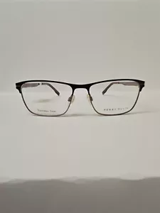 Perry Ellis Eyeglasses Frames PE 408-1 Brown Square Full Thin Rim 55-16-140 - Picture 1 of 10