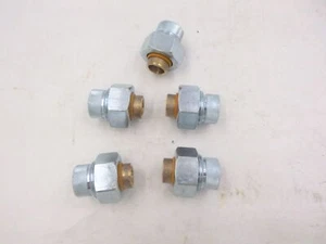 6 Pack Legend Valve 168-104NL 3/4" FNPT Thread Steel T-572 Dielectric Union - Picture 1 of 4