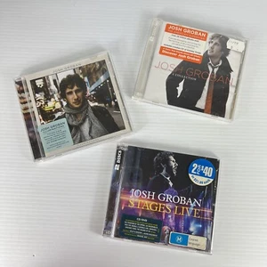 Josh Groban A Collection, Illuminations & Stages Live CD bundle bulk - Picture 1 of 23