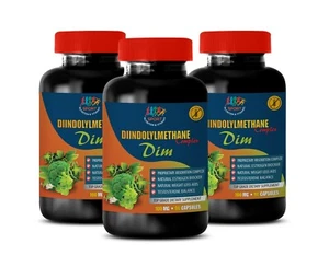 dim supplement extra strength - DIM COMPLEX - dim broccoli extract 3 BOTTLE - Picture 1 of 12