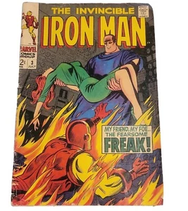 The Invincible Iron Man (Marvel, 1968) #3.Vol 1. SILBERZEIT. (F bis Sehr guter Zustand)🤩🤩 - Bild 1 von 10