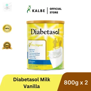 2x DIABETASOL 800g Vanille Geschmack Diabetiker Milchpulver High Calcium Nutrition - Bild 1 von 11