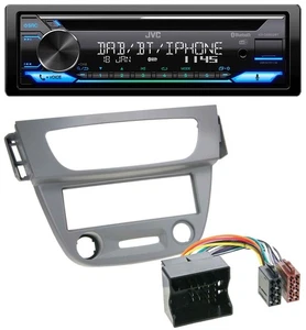 JVC Bluetooth MP3 USB DAB CD Autoradio für Renault Megane 3 Quadlock 09-14 grau - Bild 1 von 8