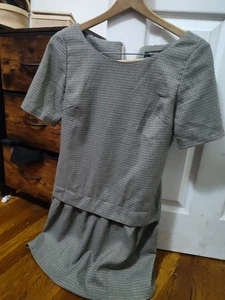 Vintage Maxie And Cene Dress Mini Skirt Dropwaist Women Size M - Picture 1 of 2