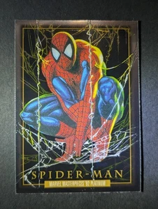 🦸🔥2024 SkyBox Marvel Masterpieces 92 Platinum Spider-Man #87🦸🔥 - Imagen 1 de 6