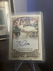 Jonathan Pettibone 2014 Topps Gypsy Queen Autogrammkarte #GQA-JP Autogramm - Bild 1 von 2